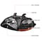 Spec-D Tuning 96-98 Honda Civic Crystal Housing Headlights Black, 2LH-CV96JM-RS 2LH-CV96JM-RS - alternate 3